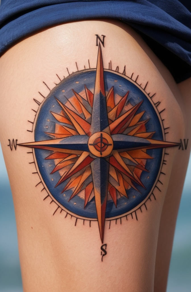 16. Sun as a Compass Rose