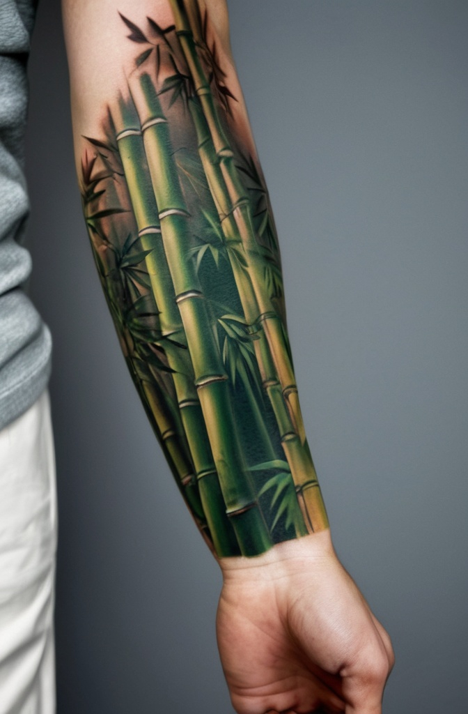 6. Bamboo Forest Sleeve