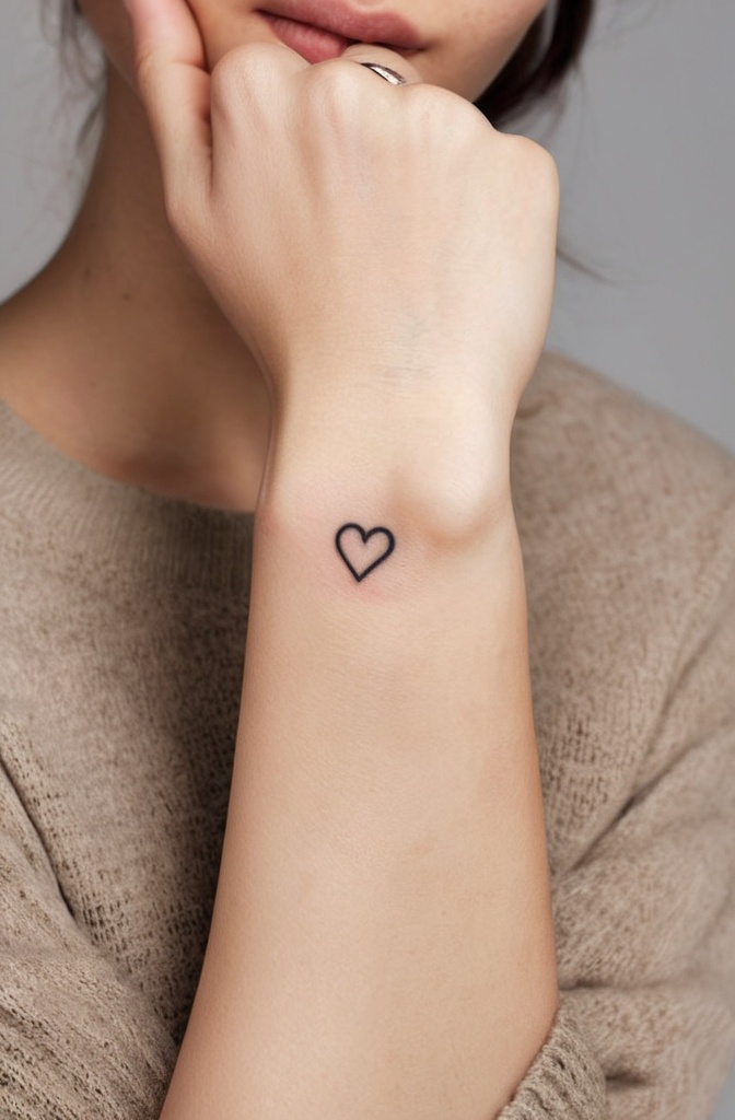 1. A Tiny Heart on Your Wrist