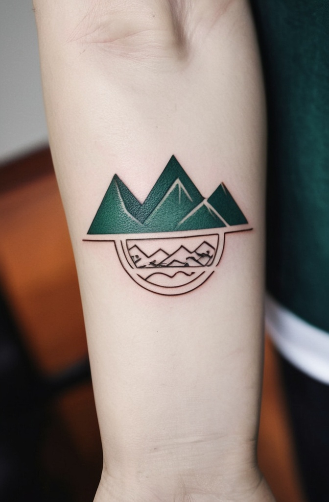 16. A Mini Mountain Range on Your Forearm