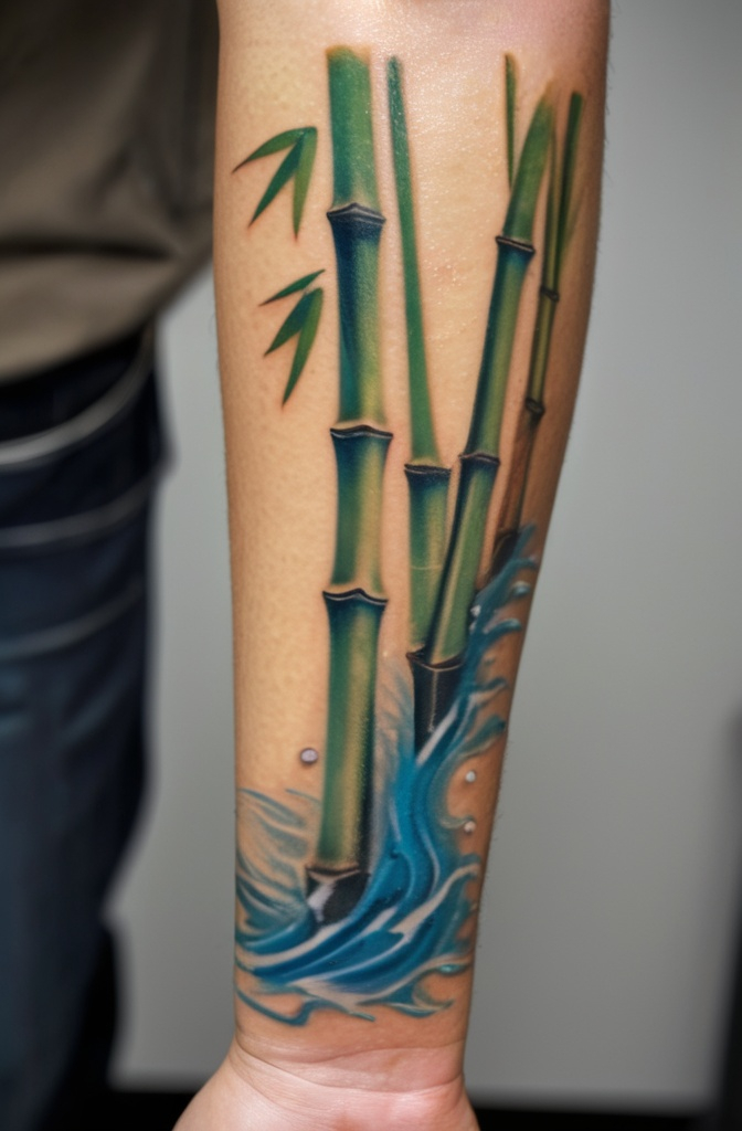 9. Bamboo and Water