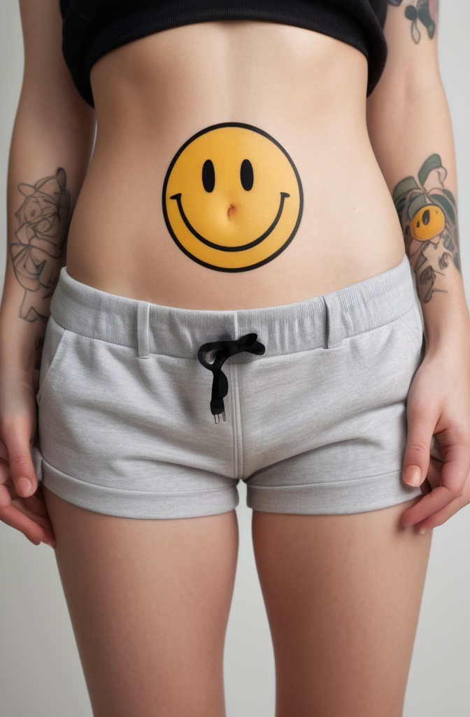 6. A Smiley Face Hidden on Your Hip