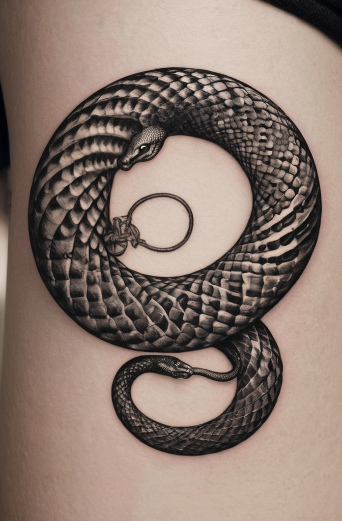 4. Ouroboros in Black Ink—The Endless Loop