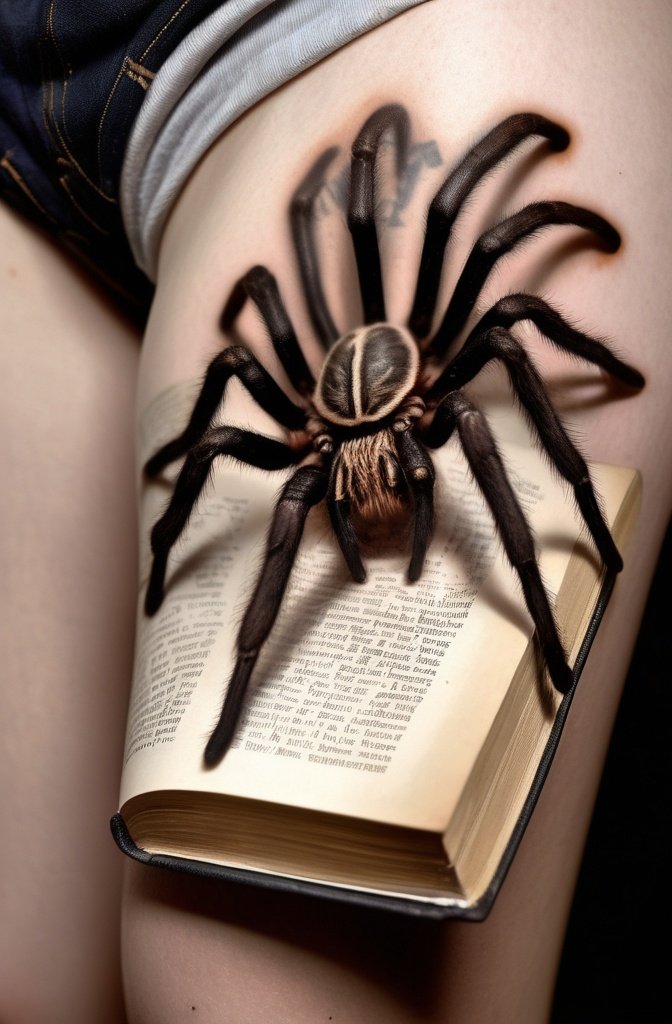 18. Tarantula Emerging from a Book