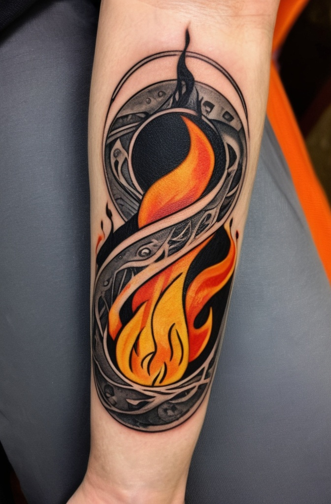 Campfire Tattoo
