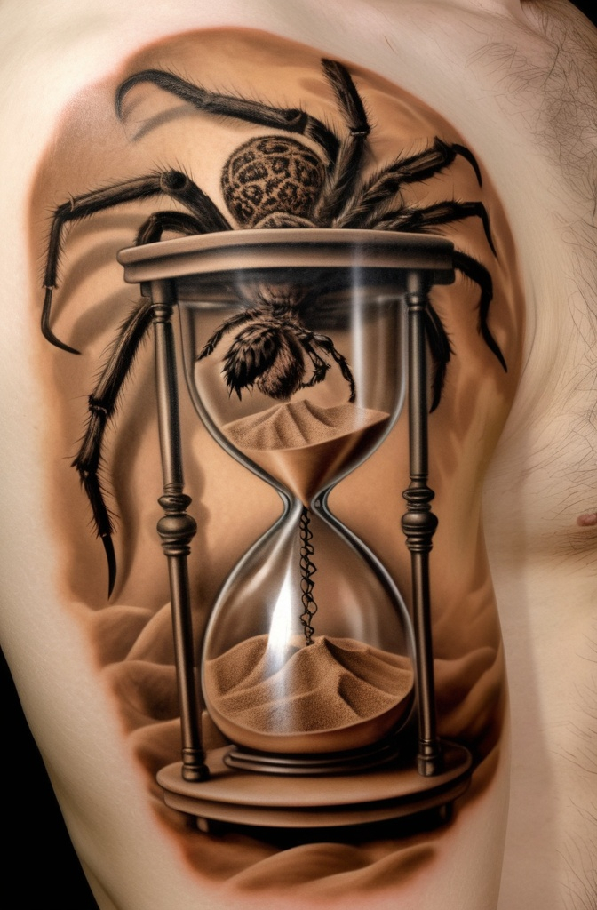 13. Tarantula and Hourglass