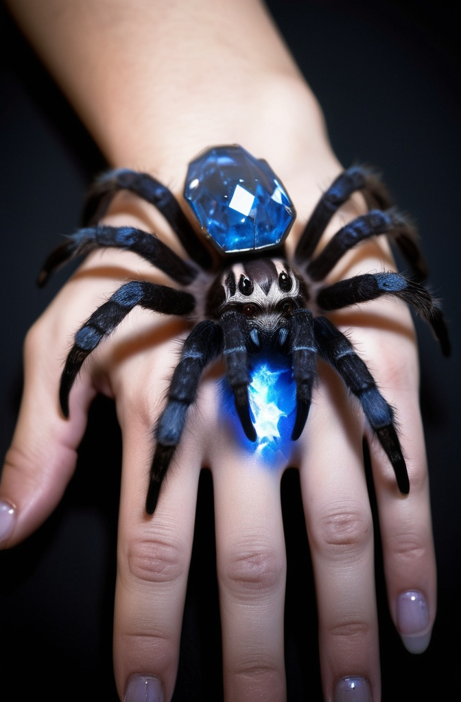 15. Tarantula with Crystal Fangs