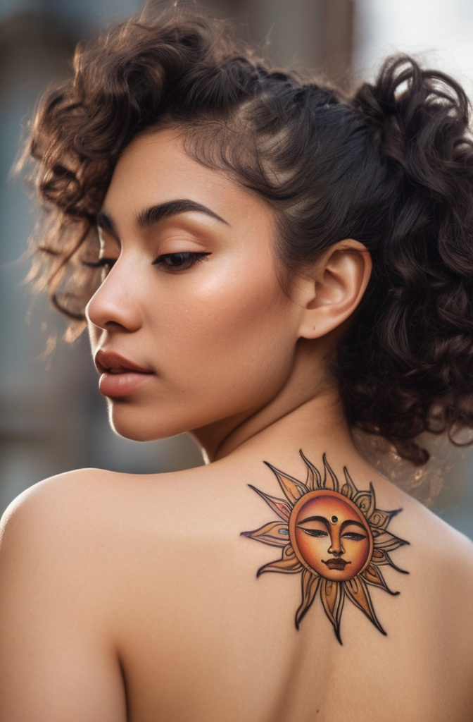 Sun with a Face