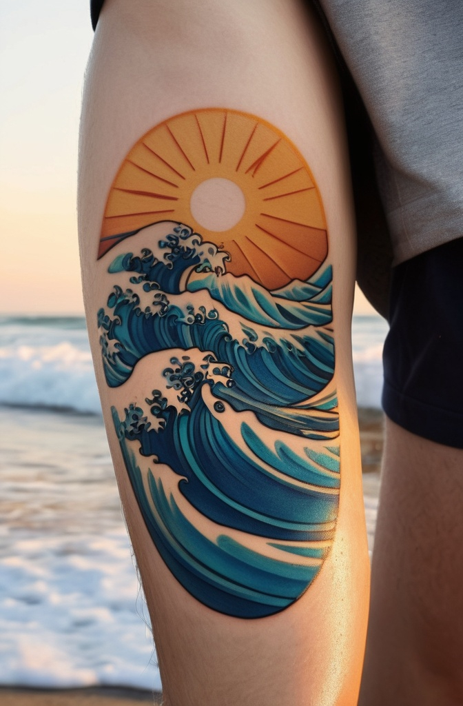 17. Sun and Ocean Waves
