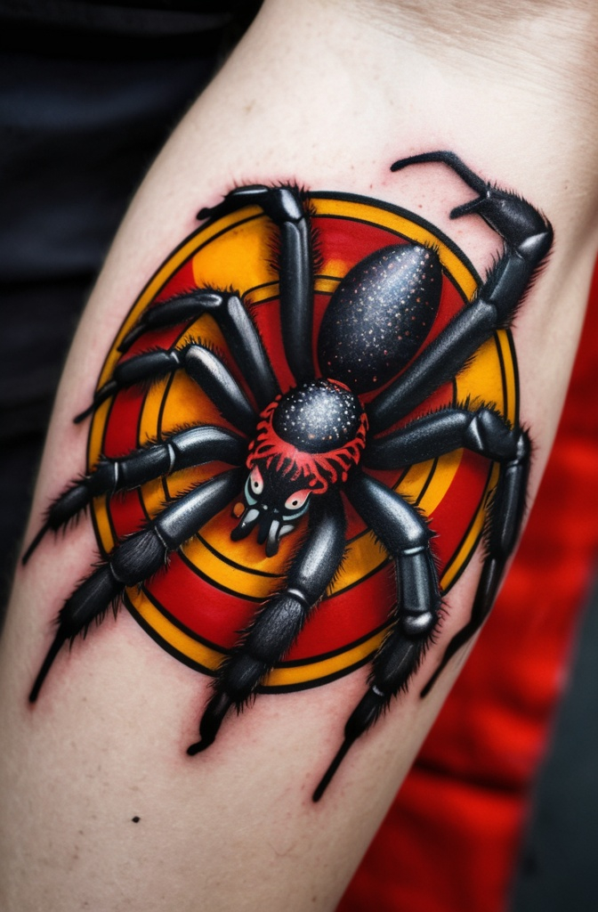 5. Traditional Flash Style Tarantula