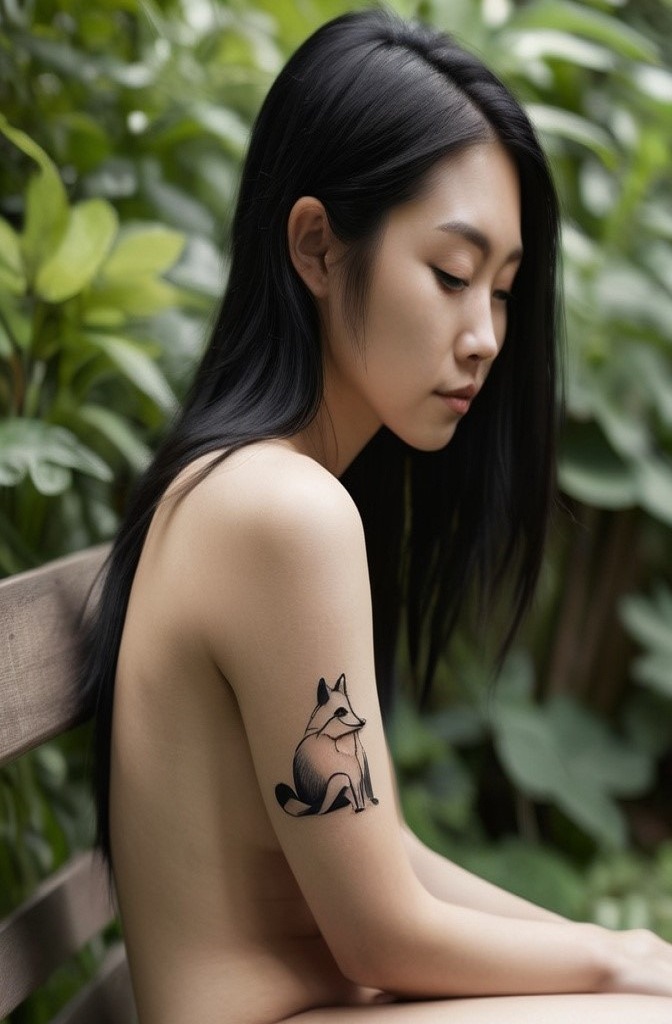 1. Minimalist Animal Tattoos