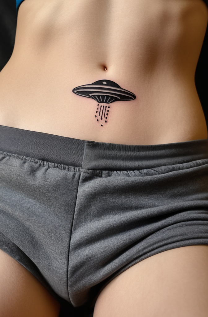 17. A Tiny UFO on Your Hip Bone
