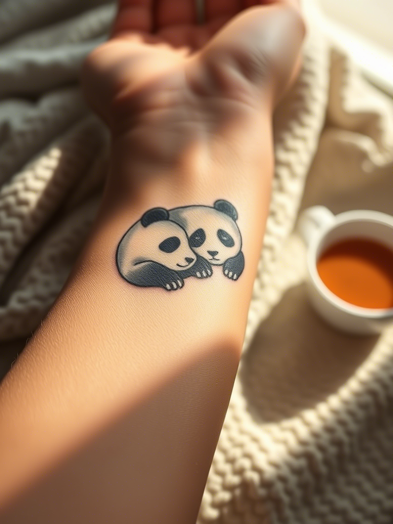 5. Sleeping Baby Panda