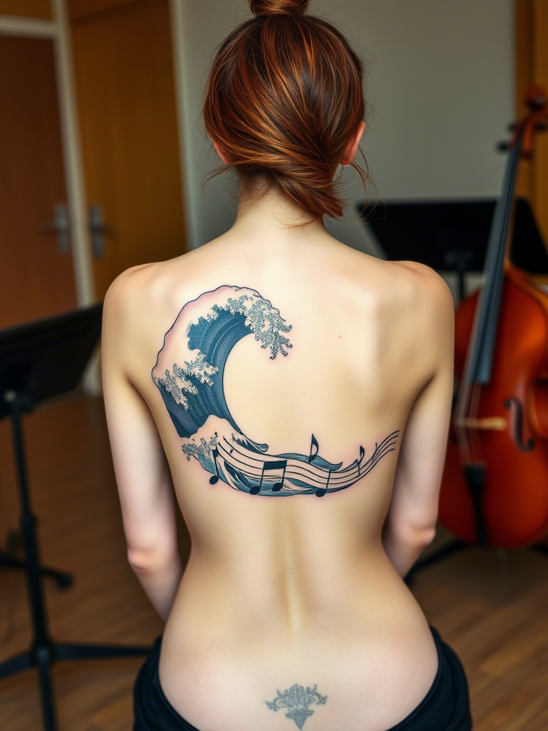 19. Wave and Music Notes