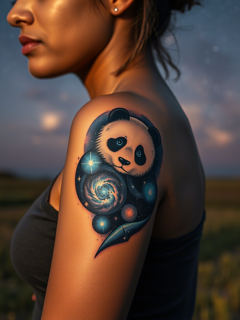 16. Cosmic Galaxy Panda