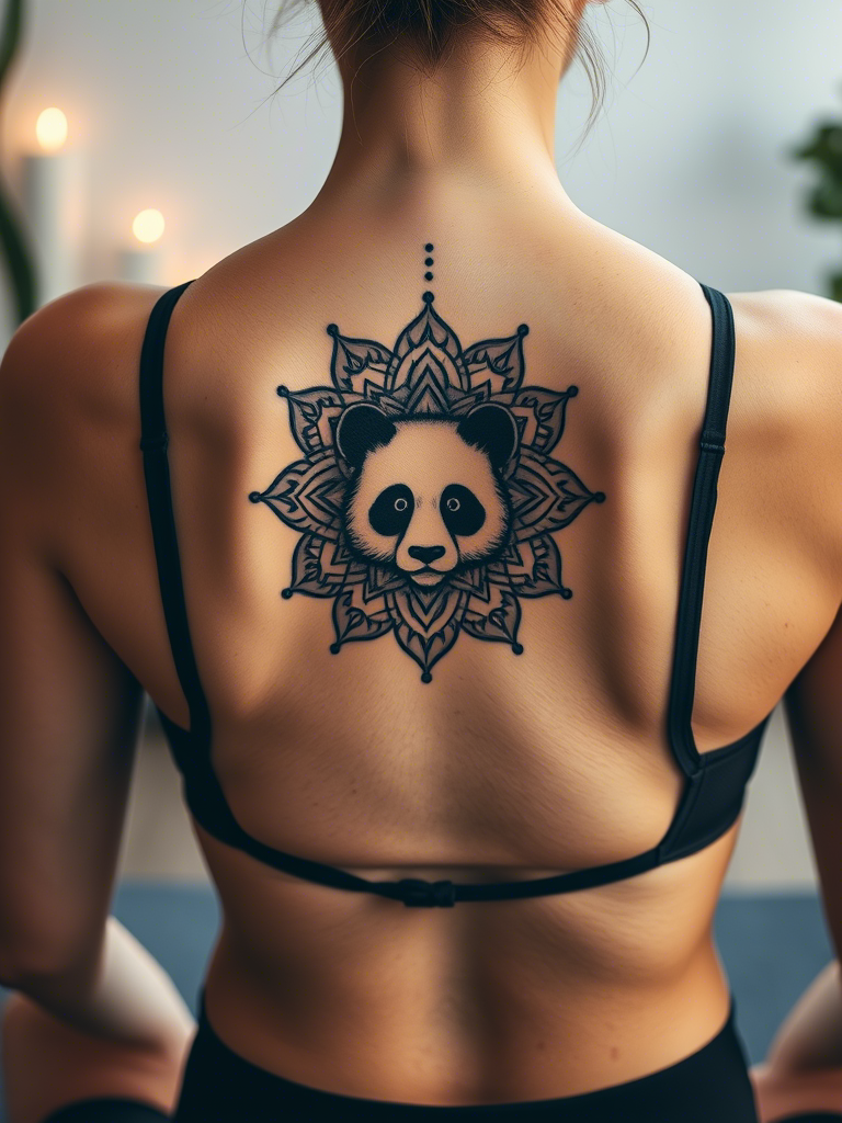 14. Panda Mandala