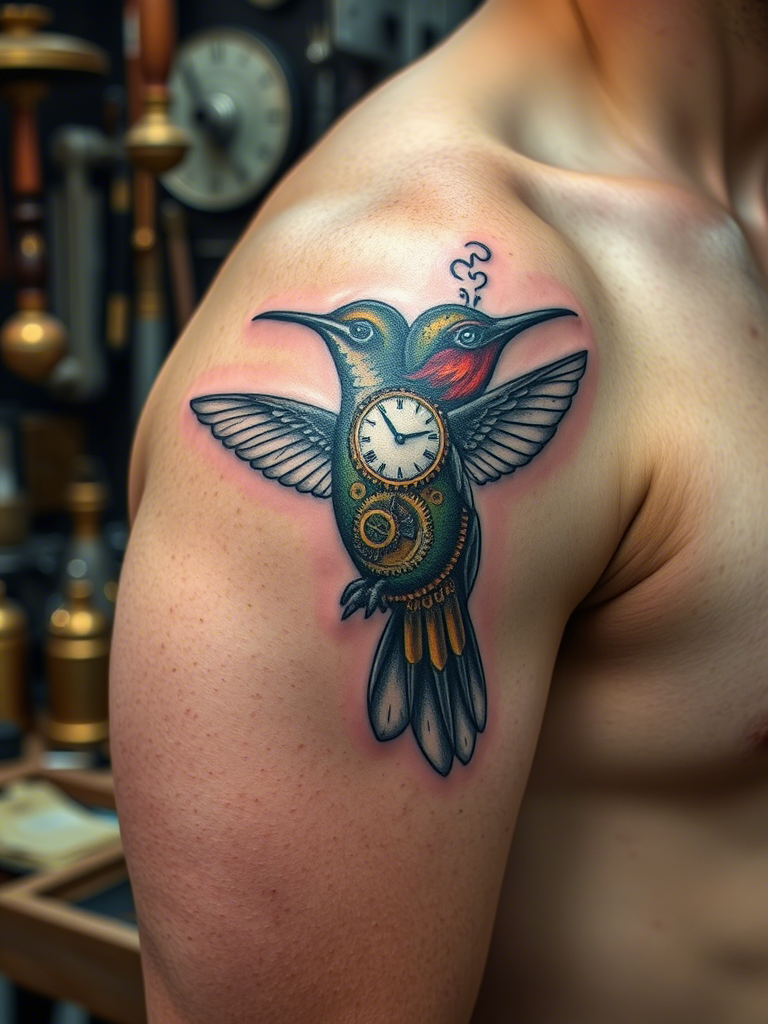 19. Steampunk Hummingbird