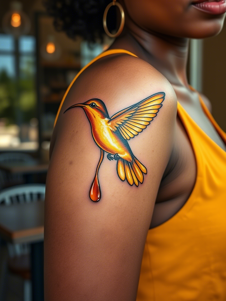 13. Hummingbird Dripping with Honey