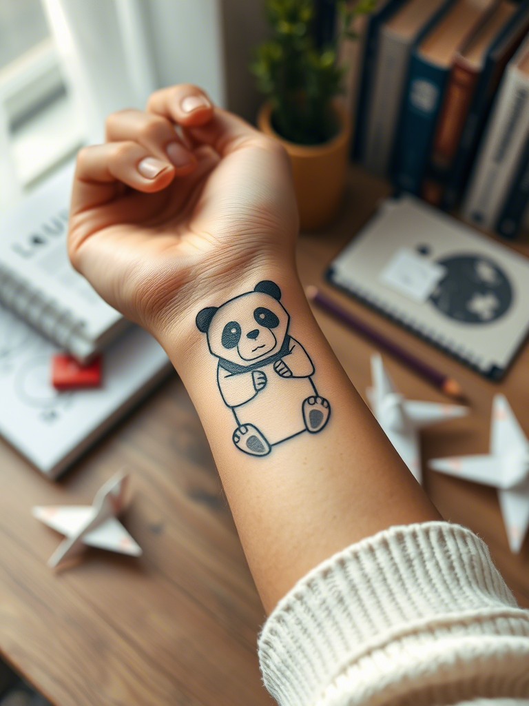 11. Origami Panda