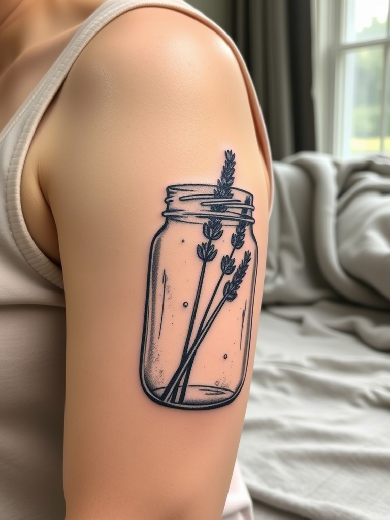 13. Lavender Inside a Jar