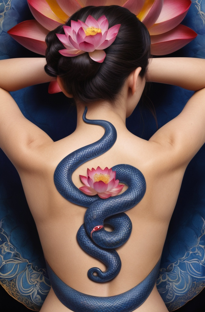 17. Snake in a Tangle of Thorns