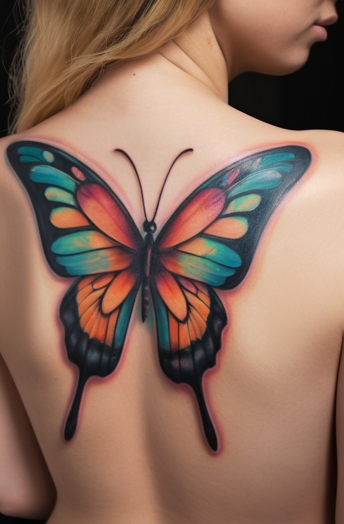 13. A Window with Butterfly Wings