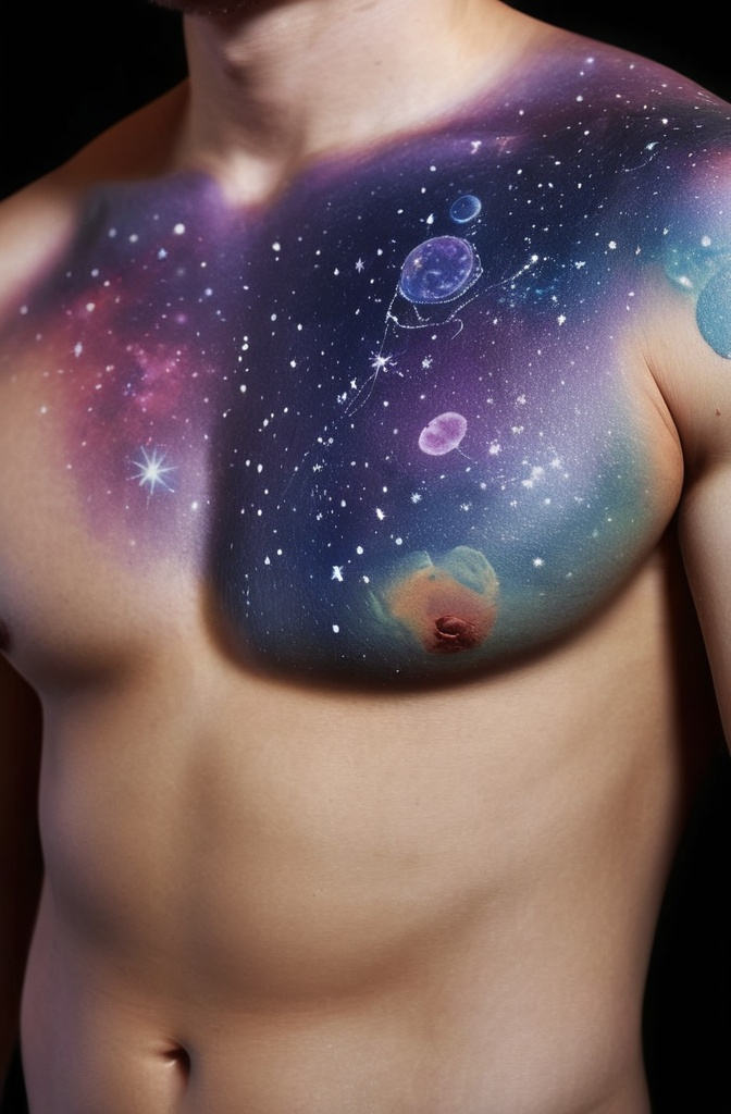 Cosmic Tattoos With Constellations
