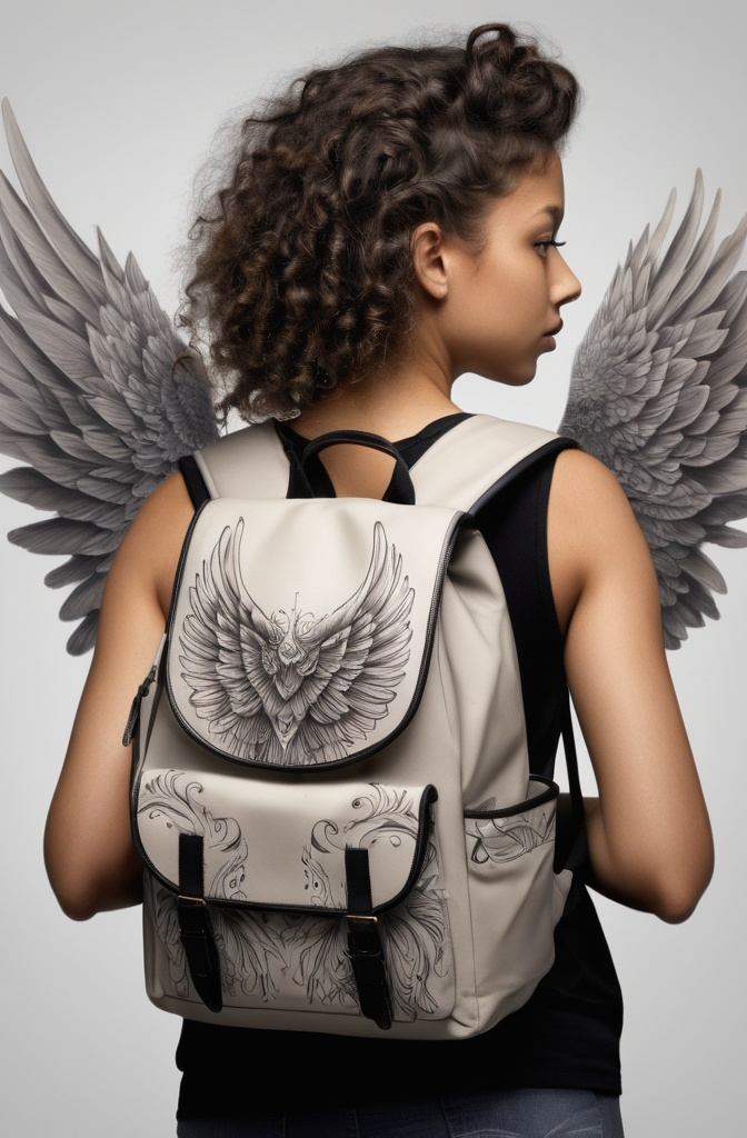 19. Backpack with Wings but No Person