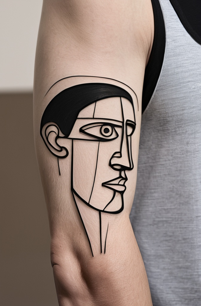 7. Abstract Art Lines