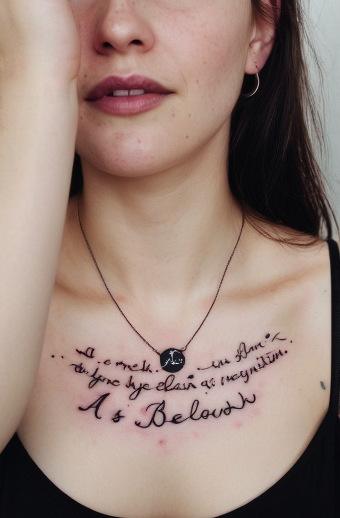 A Witchy Quote in Script