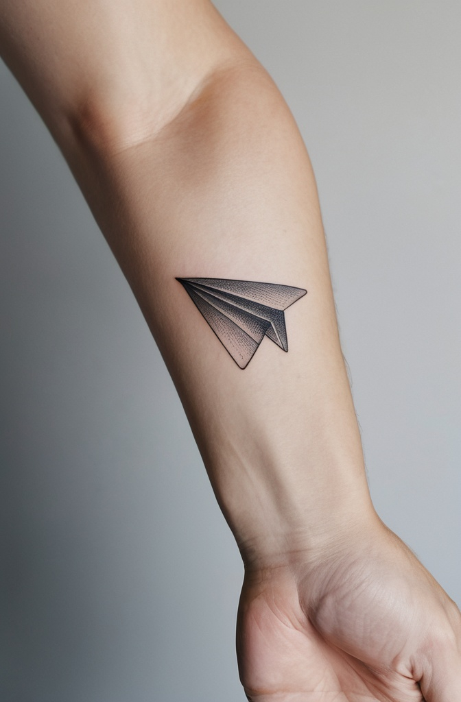 12. Paper Airplane in Flight