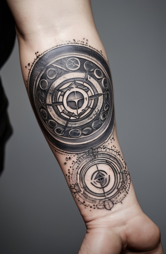 20. Alchemy Circles: Ancient Magic Meets Modern Art