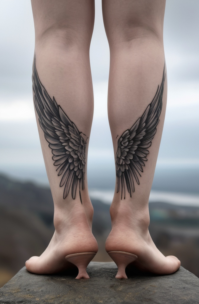 9. Wings on Your Ankles (But Not Cliché Ones)