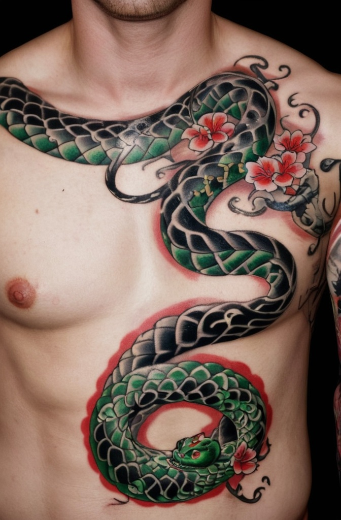 19. Snake with a Mirror Reflection
