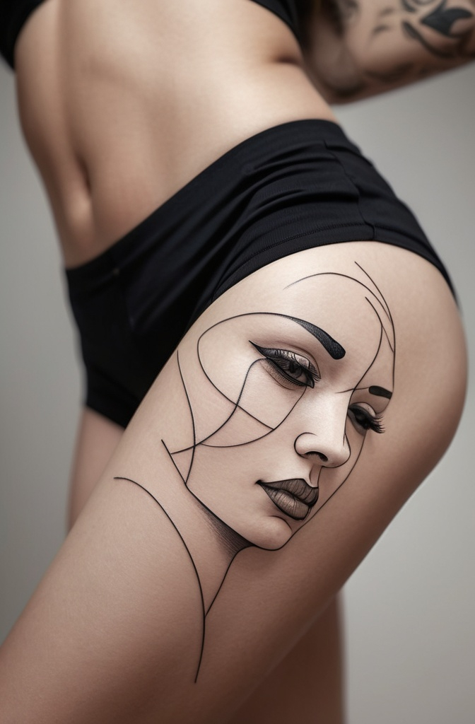 10. Single Line Faces
