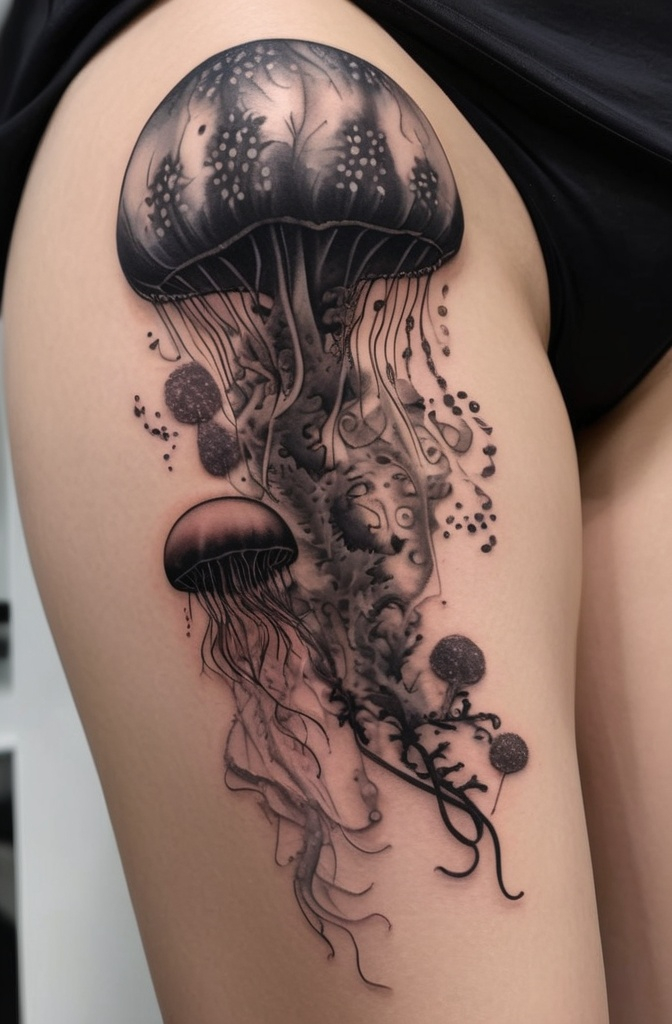 4. Coral and Jellyfish Combo