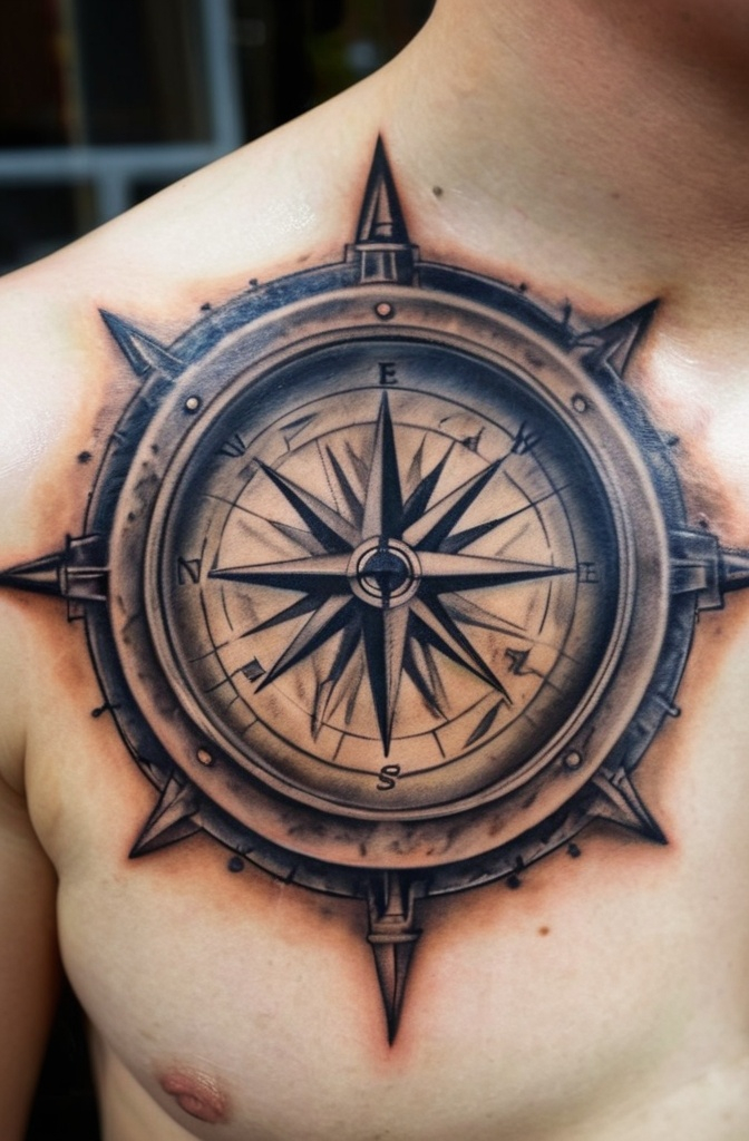 14. A Compass Through a Window