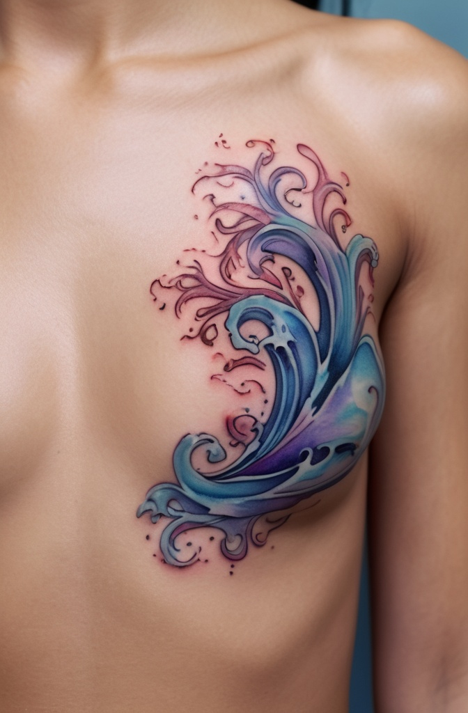 10. Coral and Waves