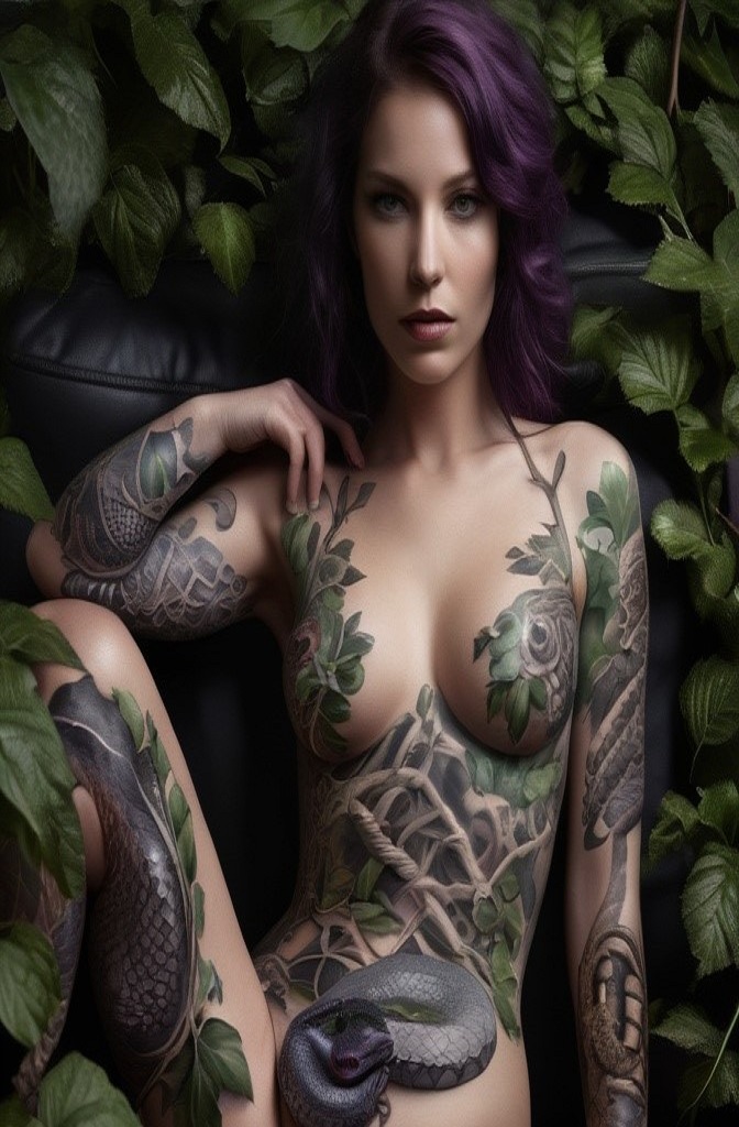 4. Blackberry + Snake