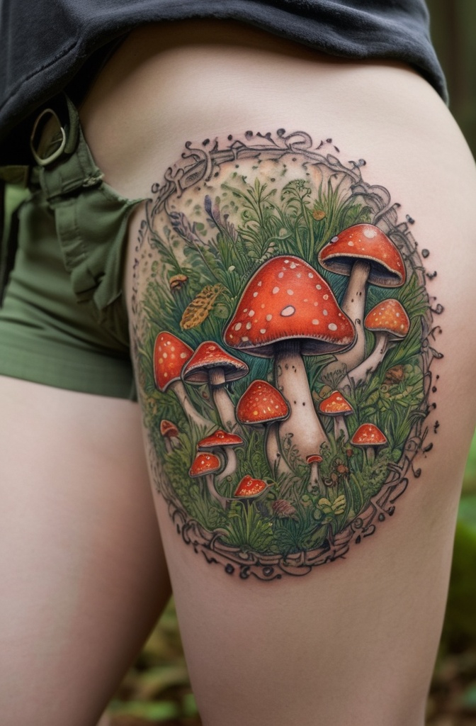 16. Mushroom Circle (Fairy Ring)