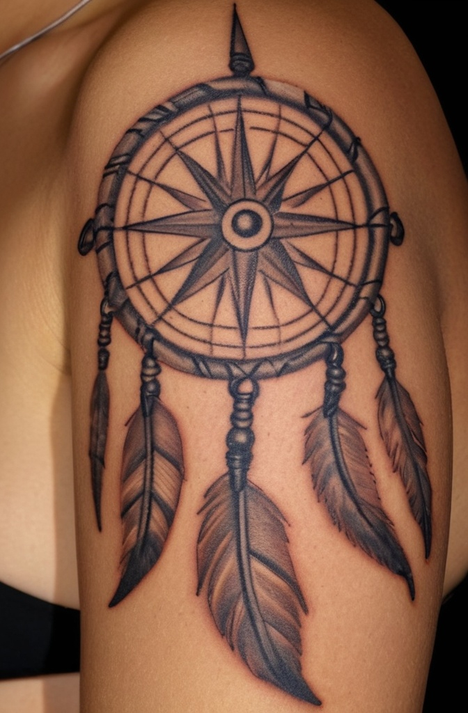 14. Dreamcatcher + Compass Combo