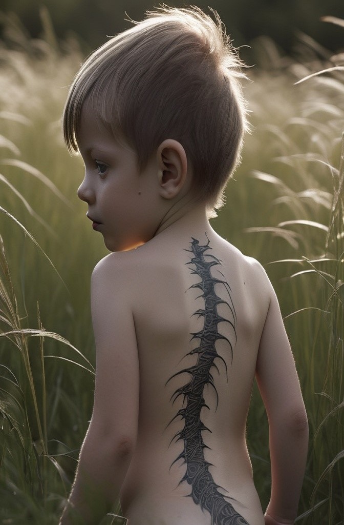 12. Feral Child Silhouette