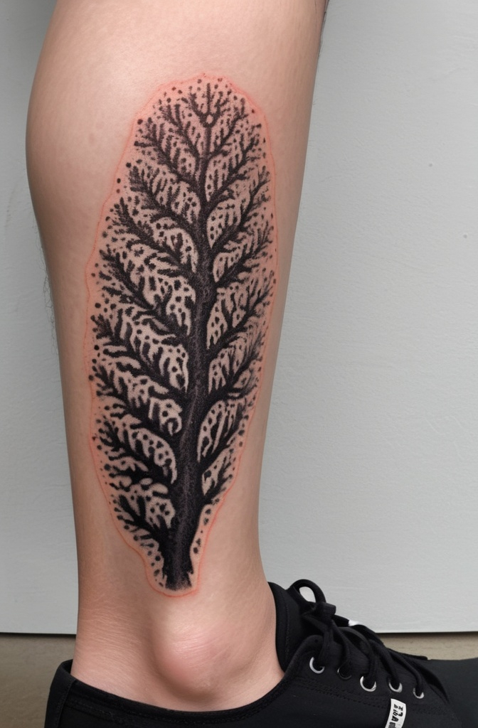 8. Coral in Black and White