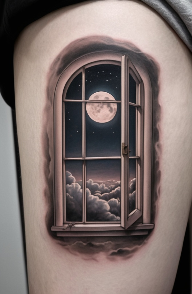 10. The Moon Through the Window