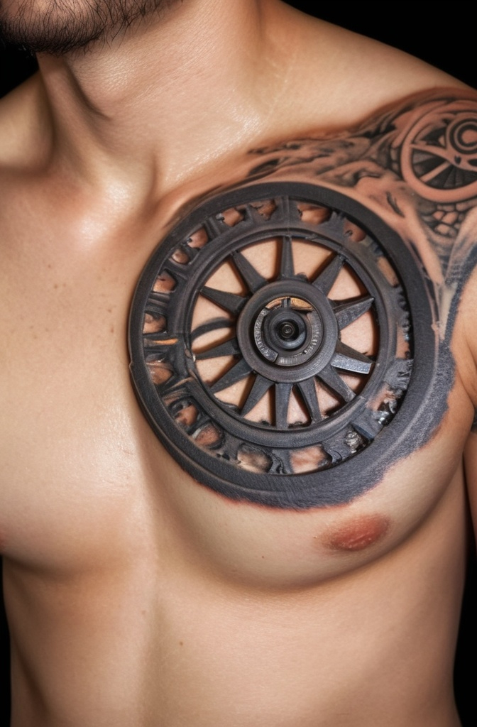 11. Dreamcatcher with Broken Clock Gears Inside