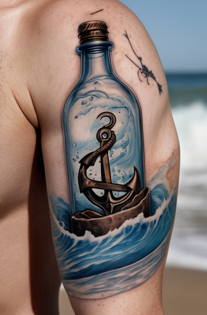 4. The Anchor in a Bottle – Contained Chaos