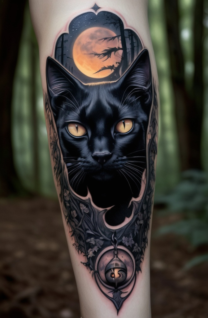 Gothic Witch's Familiar