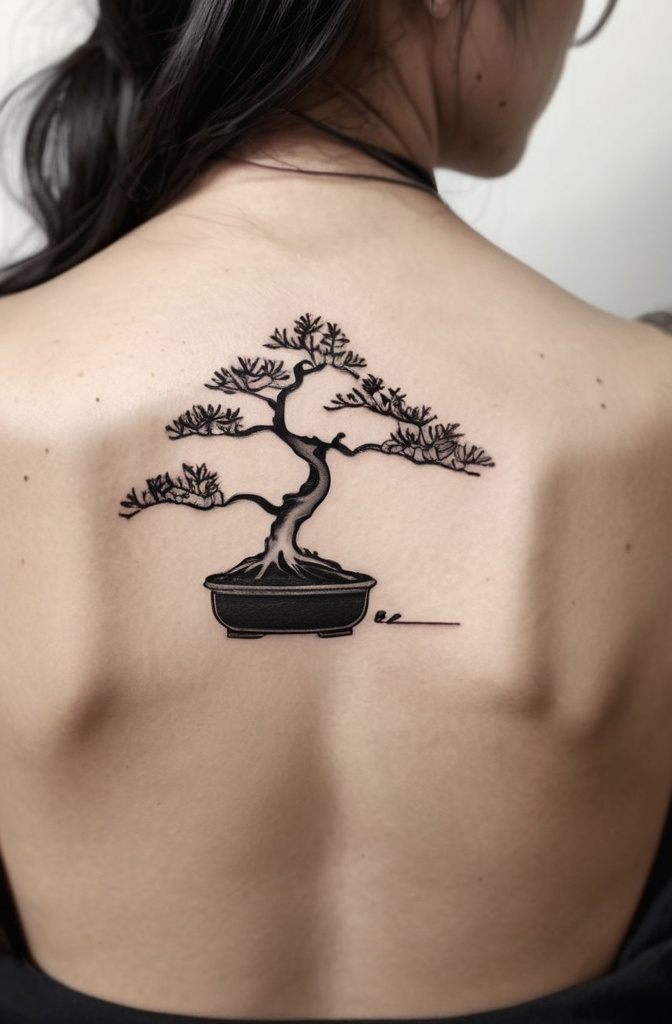 2. Tiny Bonsai on the Shoulder