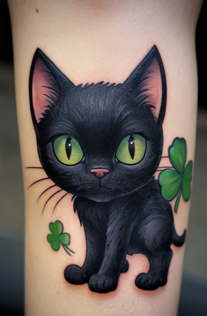 14. Lucky Black Cat
