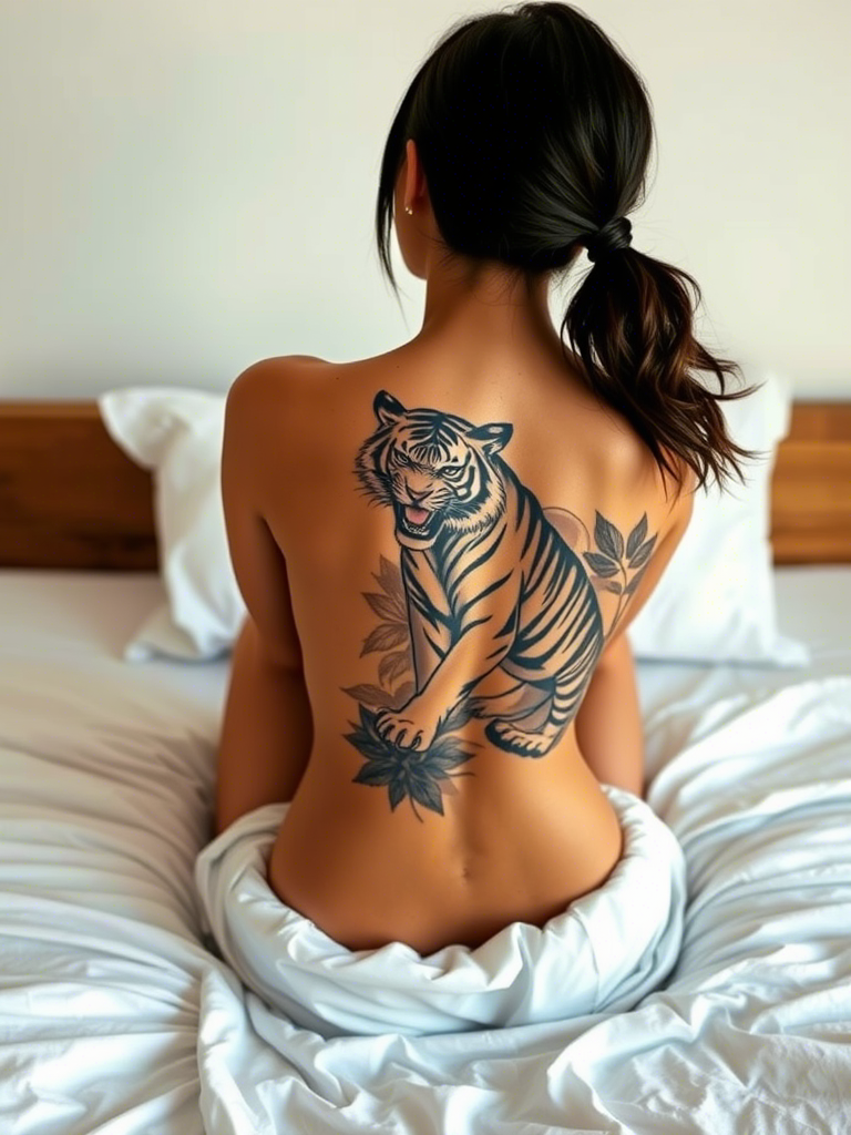 Amazing Tiger Tattoo Ideas for Women